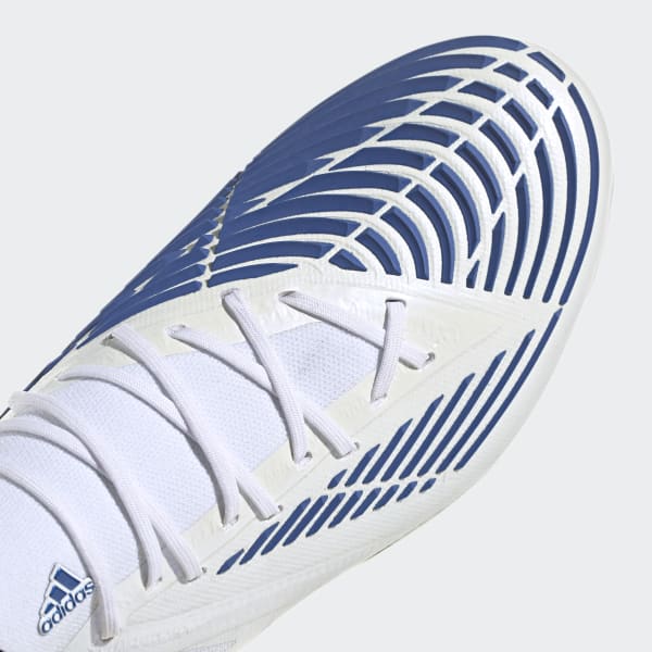 Blanco Calzado de Fútbol Predator Edge.1 Low Terreno Firme
