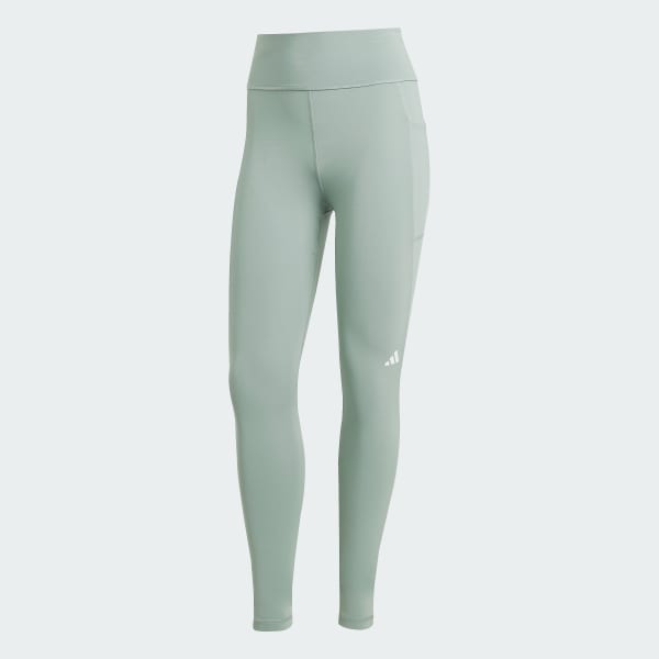Green Own the Run 7/8 Leggings