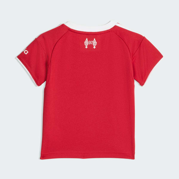 สีแดง ชุดเหย้า Liverpool FC 25/26 Baby Kit สำหรับเด็ก