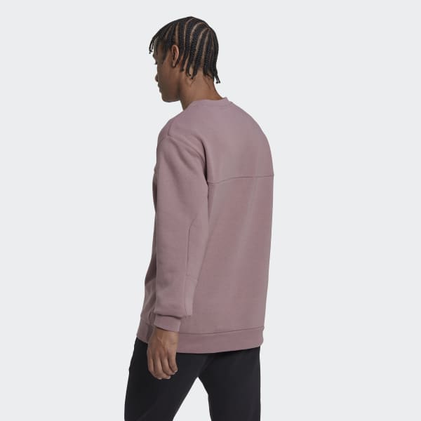 Roxo Sweatshirt em Fleece Badge of Sport Stadium CS391