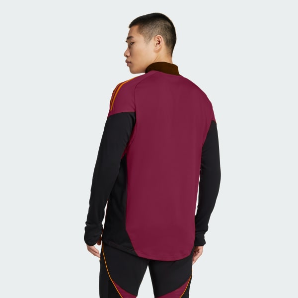 Burgundy AS Roma Tiro 25 Competition Training Top