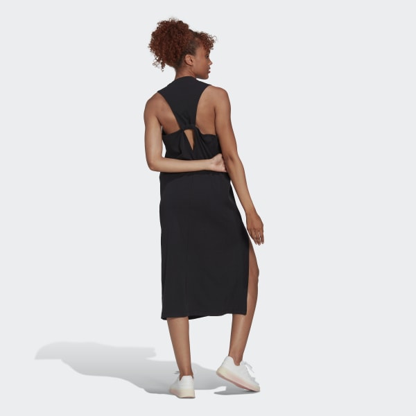 Czerń Rib Dress WU306