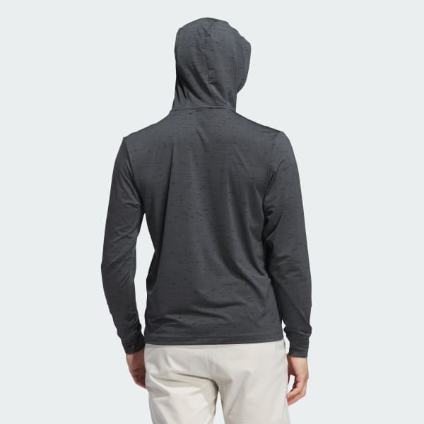 Grey Core Printed Lightweight Hoodie