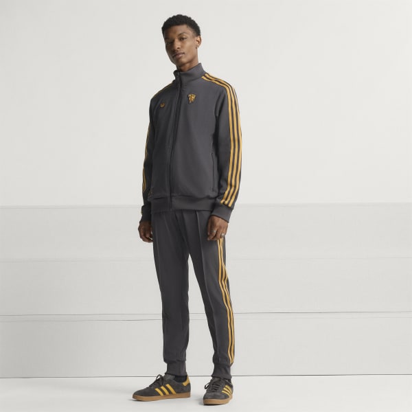 adidas Manchester United 長袖ジャージ adidas Manchester United Men's Quarter-Zip Training Top | WeGotSoccer