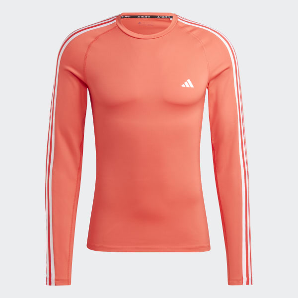 Rod Techfit 3-Stripes Training Long Sleeve T-skjorte