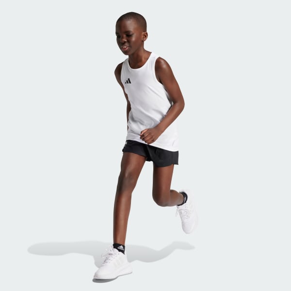 White Team Singlet Kids