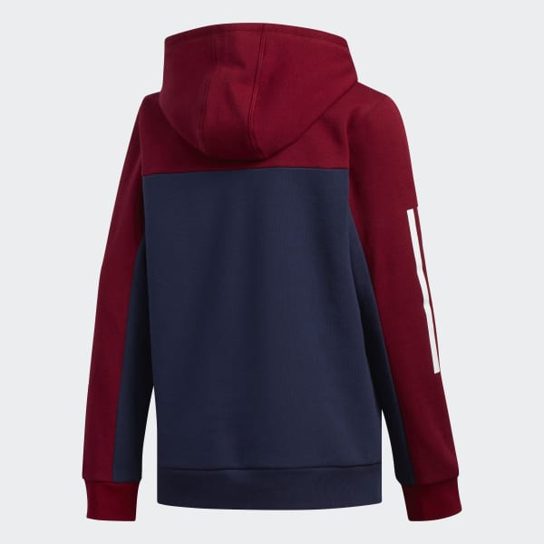 adidas pullover hoodie red