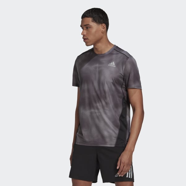 Analítico Polvoriento radiador Camiseta Own the Run Colorblock - Gris adidas | adidas España