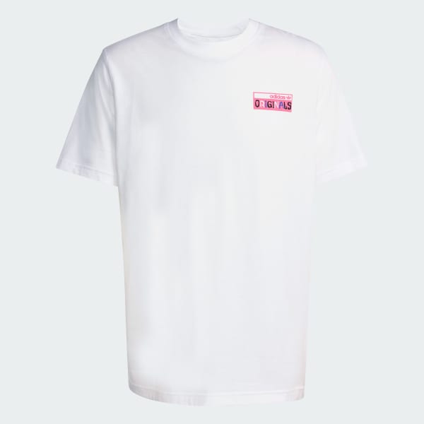 Blanc T-SHIRT 80s PREM GFX NC
