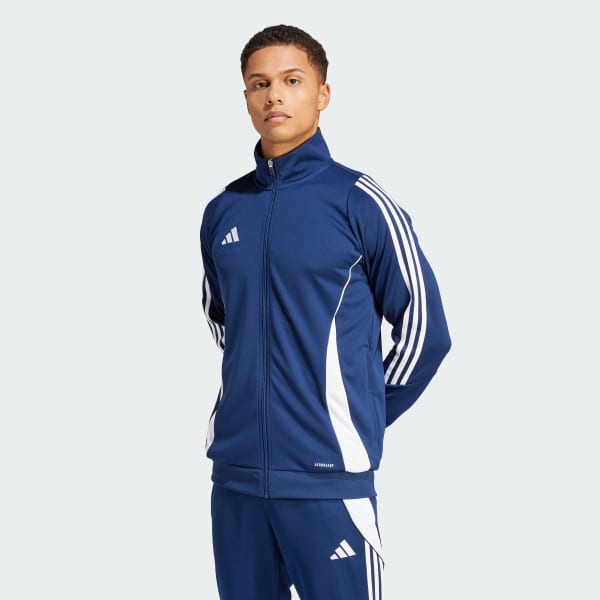adidas Tiro 24 Training Jacket - Blue | Men's Soccer | adidas US