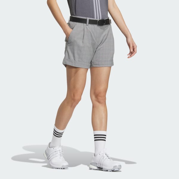 ホワイト 【ゴルフ】ULT365 ミニチェックストレッチショーツ