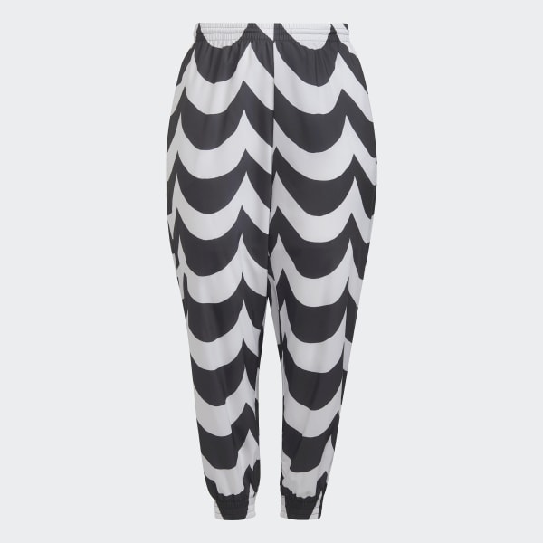 Zwart Marimekko Cuffed Woven Trainingsbroek (Grote Maat) KMK00