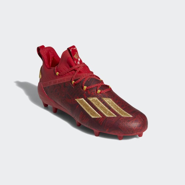 adidas Adizero New Reign Cleats - Red 