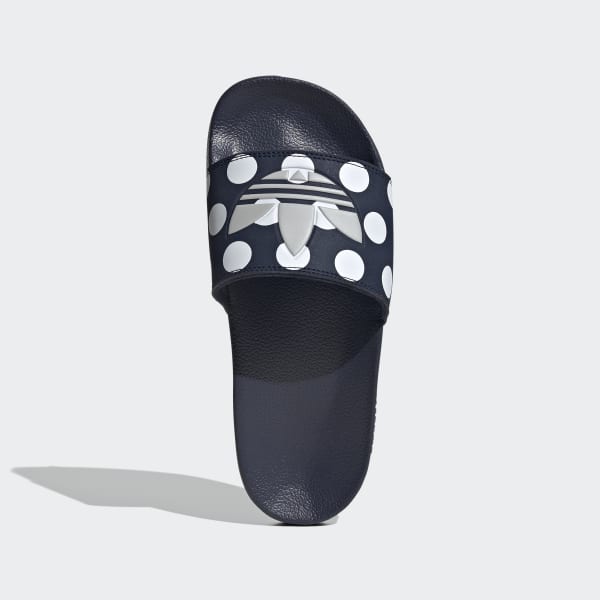 Adidas polka dot slides sale