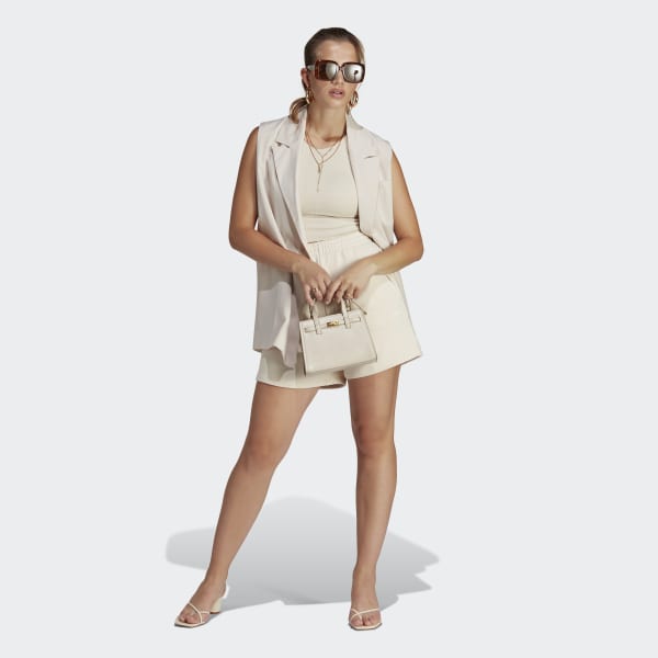 adidas Adicolor Essentials French Beige - Terry Shorts | Lifestyle | US adidas Women\'s
