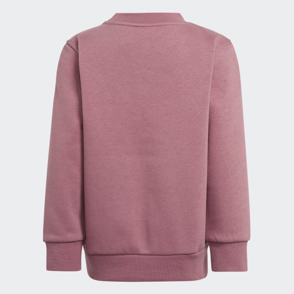 Pink Adicolor Crew sæt