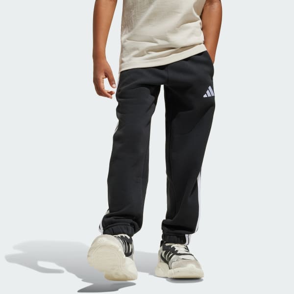 Black Essentials Pants Kids