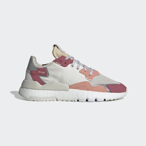 adidas Nite Jogger Shoes - White 