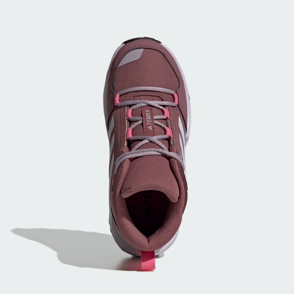 Bordo Terrex Ax4r Mid Yürüyüş Ayakkabısı