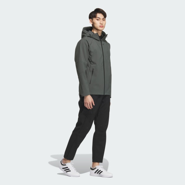 ブラック プレミアム スポーツ ボンディングフリース ウーブン アンクル丈 オープンヘム パンツ