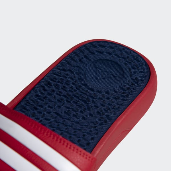 Chinelo adidas adissage vermelho shop