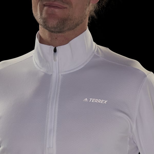 Λευκό Terrex Everyhike Half-Zip Fleece Jacket