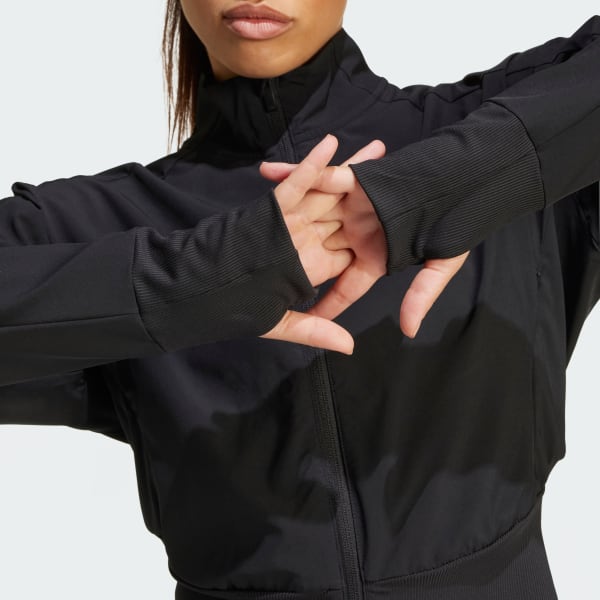 adidas ブラック トレーニングジャケット アディダス adidas TECH フーデッド フルジップ ジャケット BOX