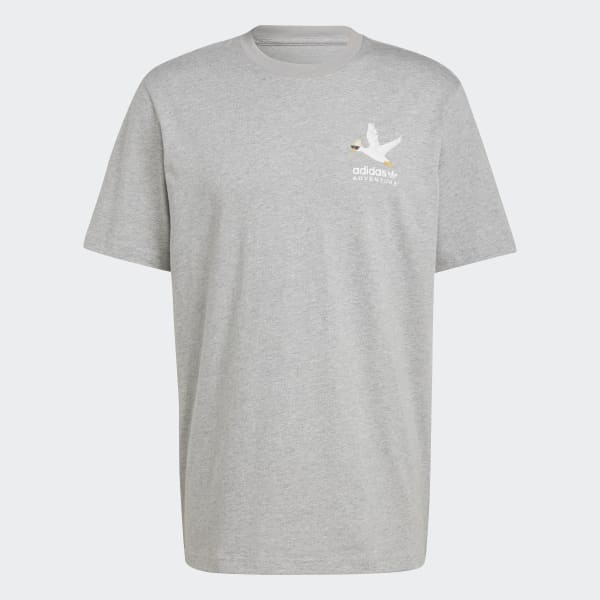 Cinzento T-shirt Duckies adidas Adventure
