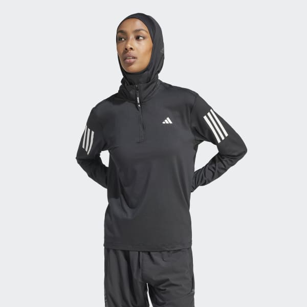 ◆adidas◆ Race Track Half Zip Up Gray IY9024 adidas Originals Men's Sport Icon Quarter-Zip Track Top