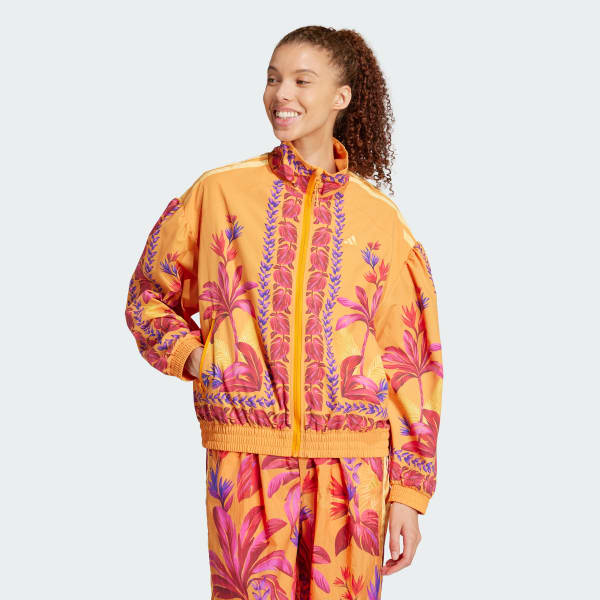 Naranja Chamarra Premium adidas x FARM