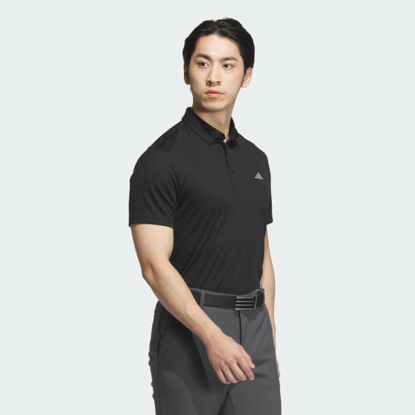 Black AEROREADY Short Sleeve Polo Shirt