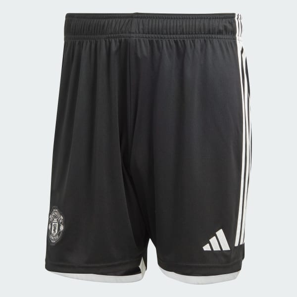 Black Manchester United 23/24 Away Shorts