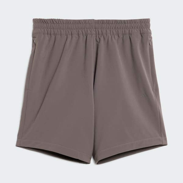 Brown adidas Basketball Woven Shorts
