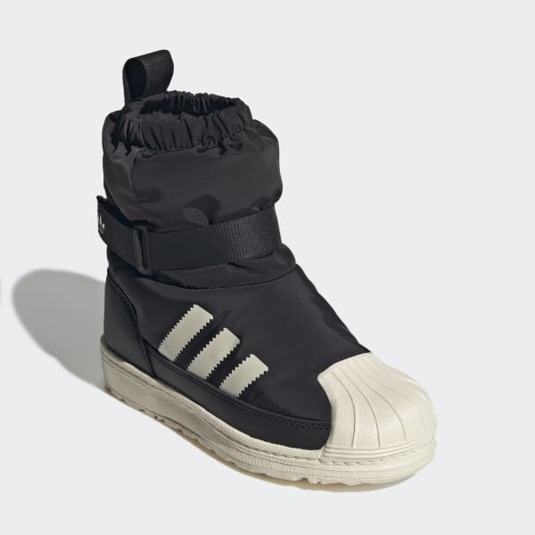 adidas Superstar 360 Winterized Boot Shoes Kids - Black | Free