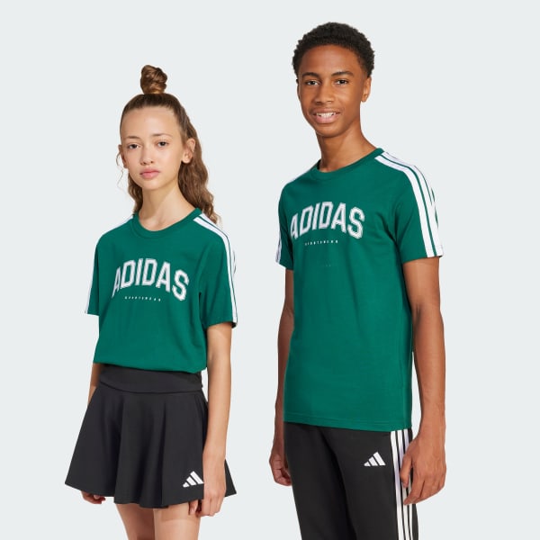 Green Codes Collegiate Graphic Tee Kids