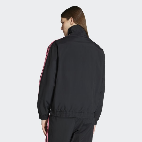 adidas Adicolor Woven Firebird Track Top - Black | adidas