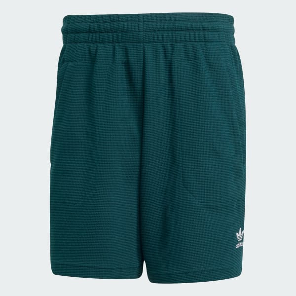 Verde Shorts Essentials Trifolio Tejido Waffle