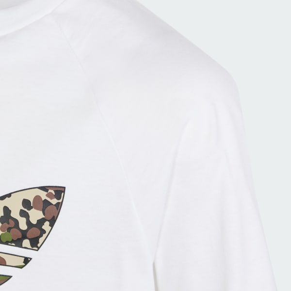 Blanco Camiseta Camo