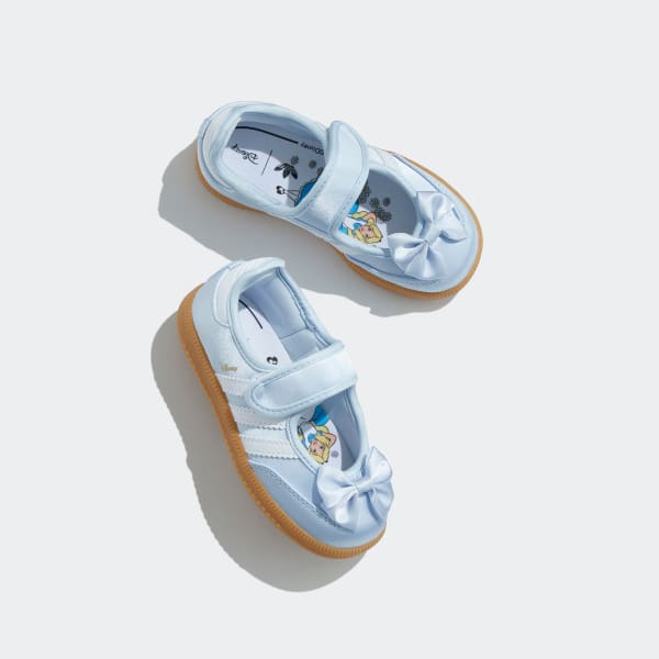 ブルー アディダス ディズニー サンバ ジェーン キッズ / Adidas Disney SAMBA JANE I