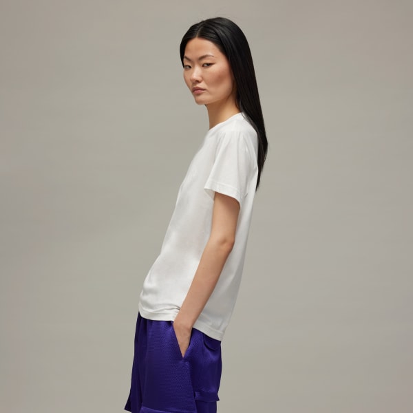 White Y-3 Regular Short Sleeve Tee