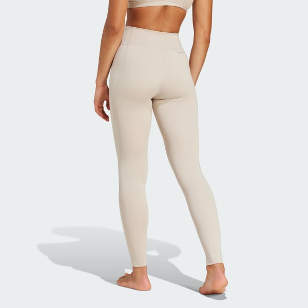 Beige All Me Essentials Full-Length Leggings