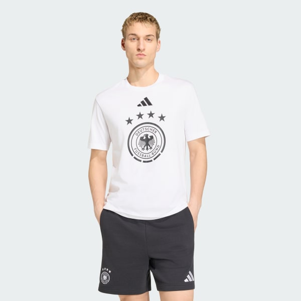 Putih T-Shirt Grafis DNA Jerman