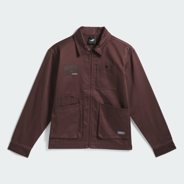 adidas SKATEBOARDING x MARK GONZALES JACKET - Brown | Free