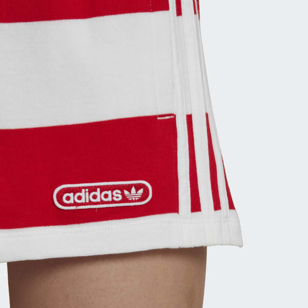 Rosso Short Mid Waist Striped QF928