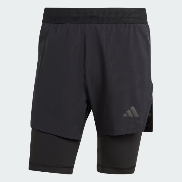 Black HEAT.RDY HIIT Elevated Training 2-in-1 Shorts