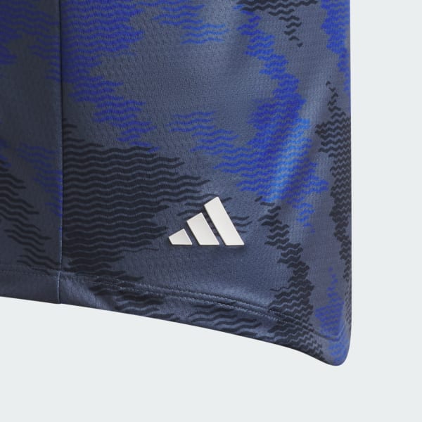 Mau-xanh-da-troi Áo Polo Họa Tiết HEAT.RDY