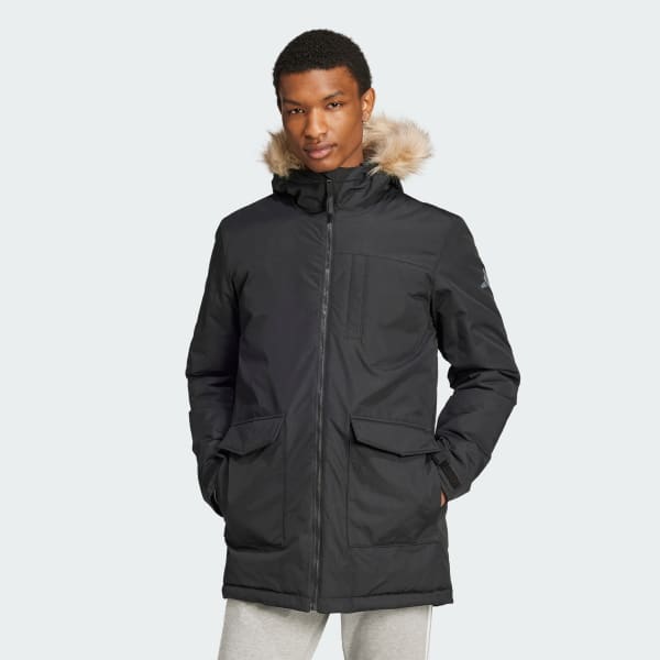cerná Parka Paveric Fur