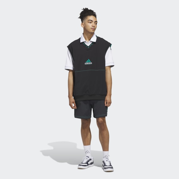 adidas ゴルフベスト M アディダス 【ゴルフ】エキップメント ベスト - ブラック | アディダス