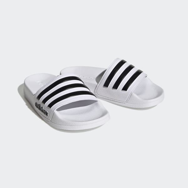 Hvid ADILETTE BADESANDALER