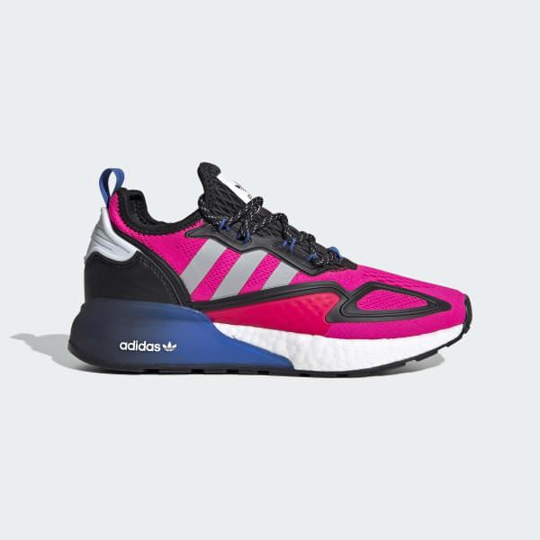 adidas boost pink and grey